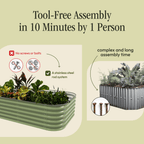 Premium Metal Raised Garden Bed Kit
