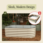 Premium Metal Raised Garden Bed Kit