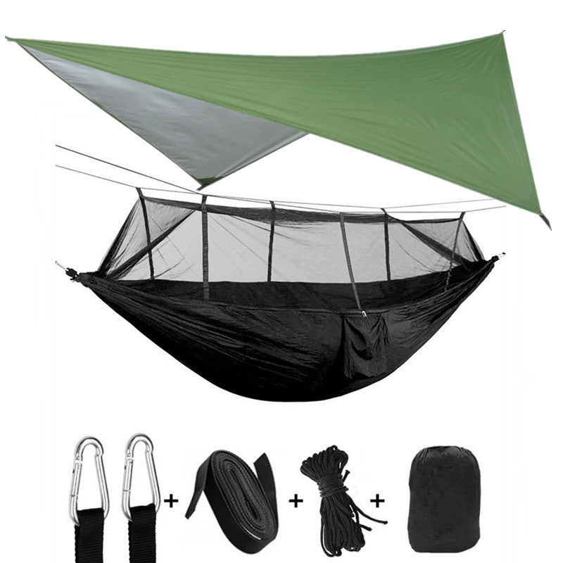 Portable Parachute Hammock with Mosquito Net