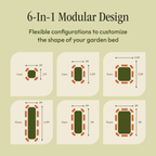 Premium Metal Raised Garden Bed Kit