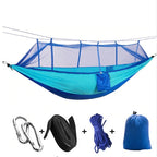 Portable Parachute Hammock with Mosquito Net