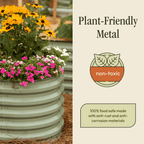 Premium Metal Raised Garden Bed Kit