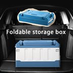 Foldable Camping Stool with Backrest & Storage Bag