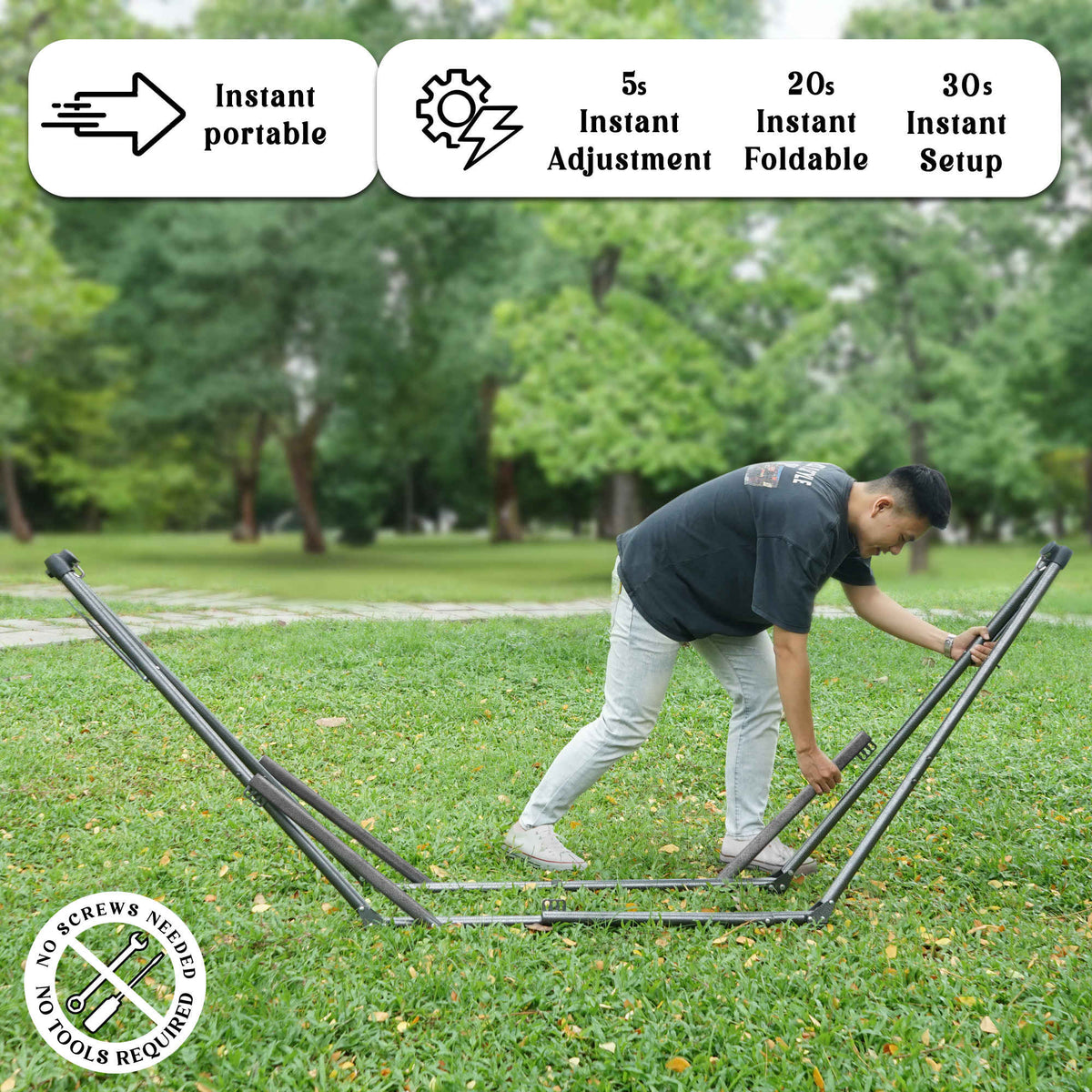 Collapsible Hammock Stand