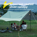 Waterproof Canopy UPF50+ Sun Shelter